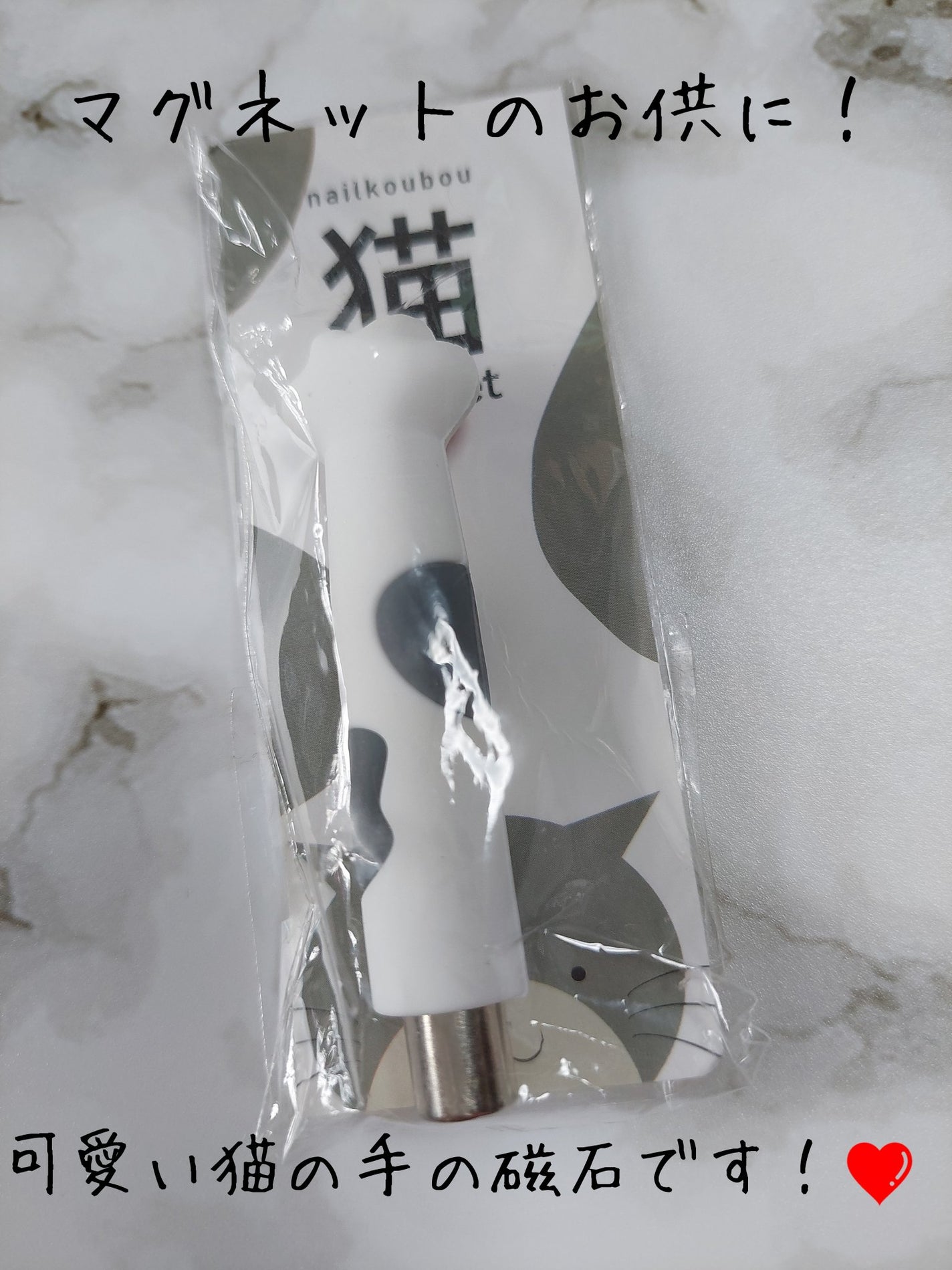 アニマルマグネットジェル/ネイル工房/ジェルネイルを使ったクチコミ(2枚目)