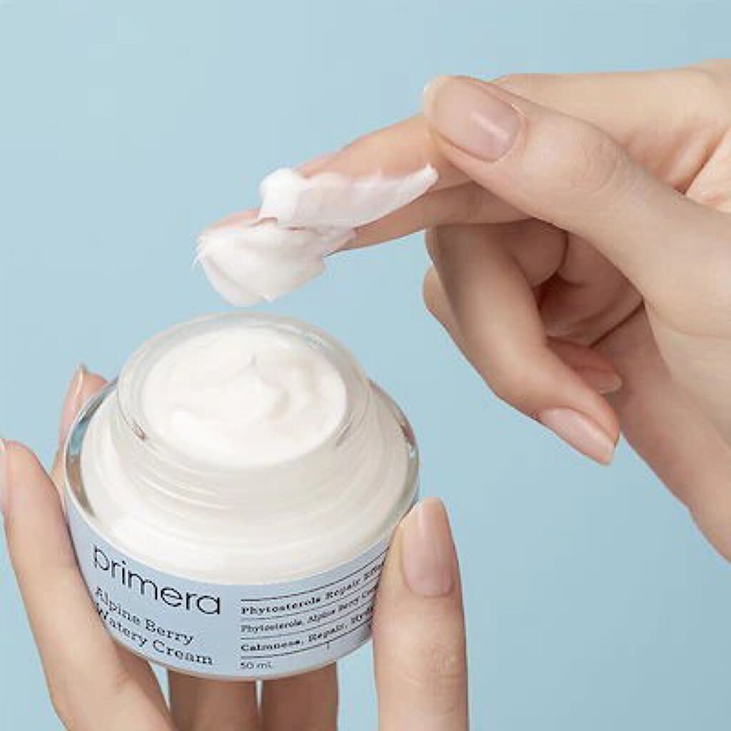 アルパインベリーウォータークリーム 50ml/primera/フェイスクリームを使ったクチコミ（2枚目）