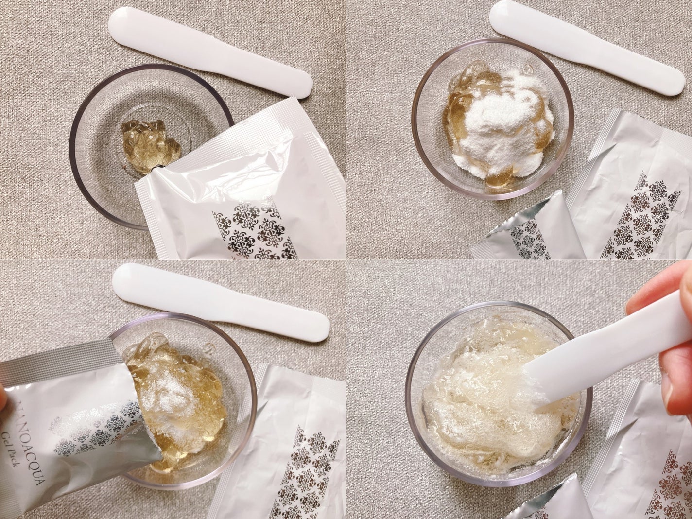 ぴぴちゃん22@フォロバ100% on LIPS 「ナノアケア炭酸ジェルパック🫧🫧1回20分のスペシャルケア✨混ぜ..」(2枚目)