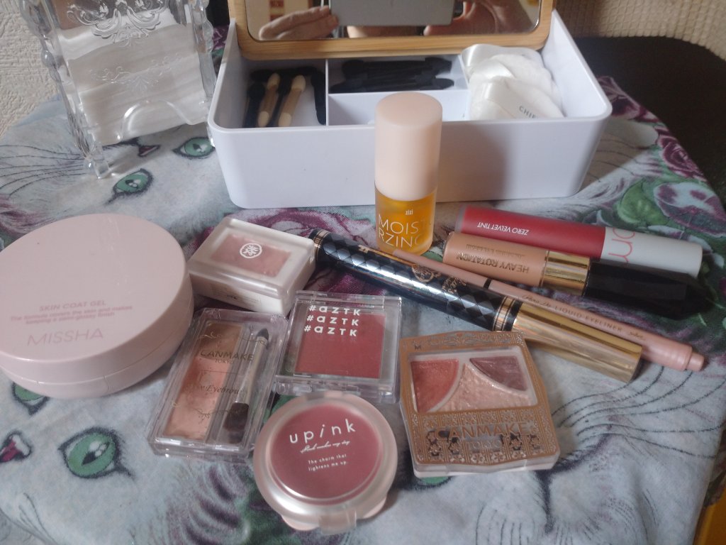 ドリーミーグロウチーク /upink/ジェル・クリームチークを使ったクチコミ（2枚目）