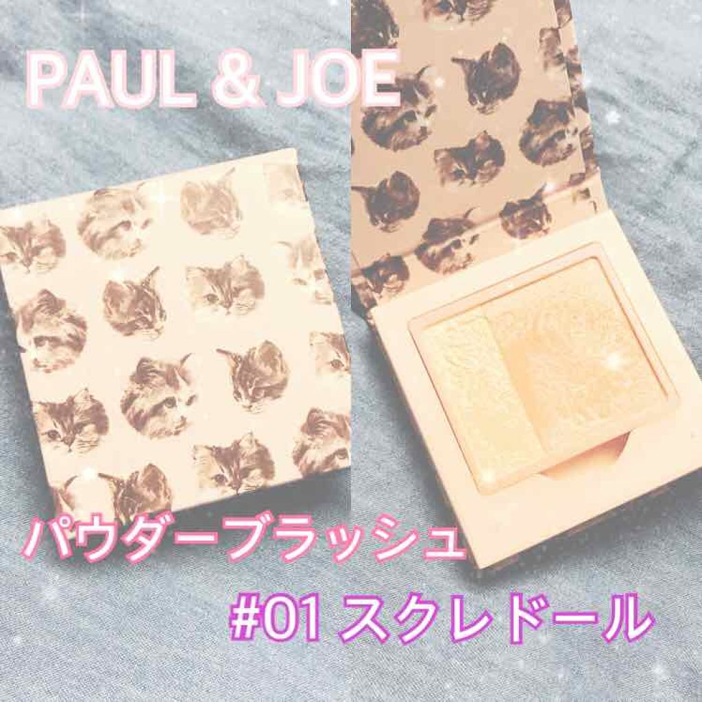 パウダー ブラッシュ/PAUL & JOE BEAUTE/パウダーチークを使ったクチコミ（1枚目）