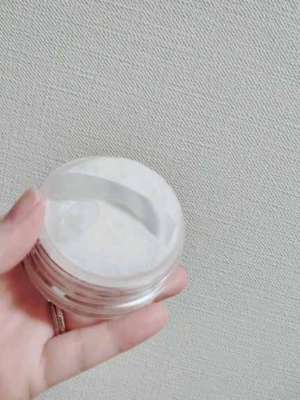 うるふわ仕上げパウダー 01 ルーセントベージュ/CEZANNE/ルースパウダーを使ったクチコミ(2枚目)