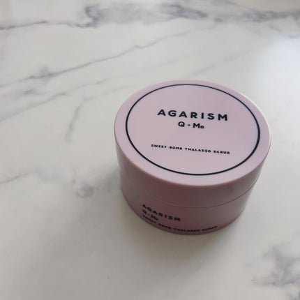 Q+Me スウィート ボム タラソ スクラブ/AGARISM/バスト・ヒップケアを使ったクチコミ(1枚目)