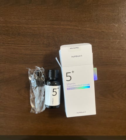 5番 白玉グルタチオンC美容液/numbuzin/美容液を使ったクチコミ(1枚目)