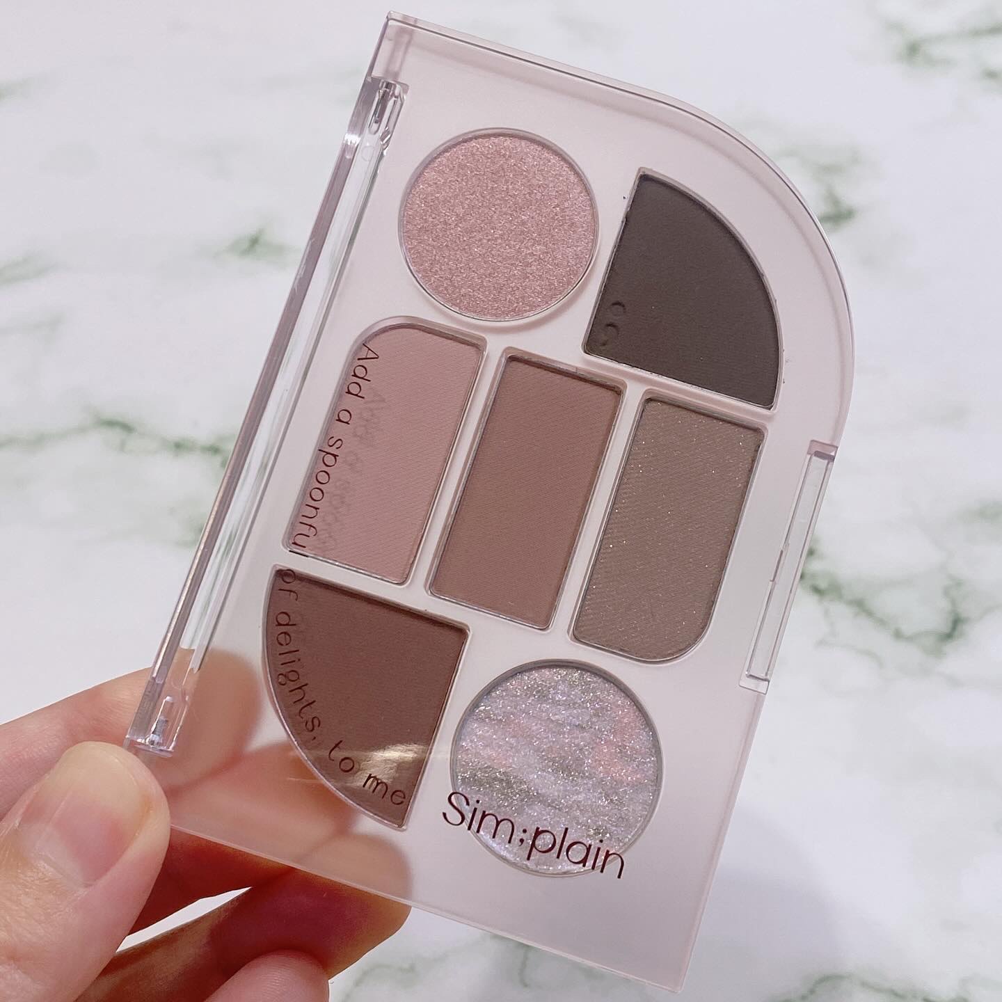 シンプレイン アイパレット/Sim;plain/アイシャドウパレットを使ったクチコミ（2枚目）