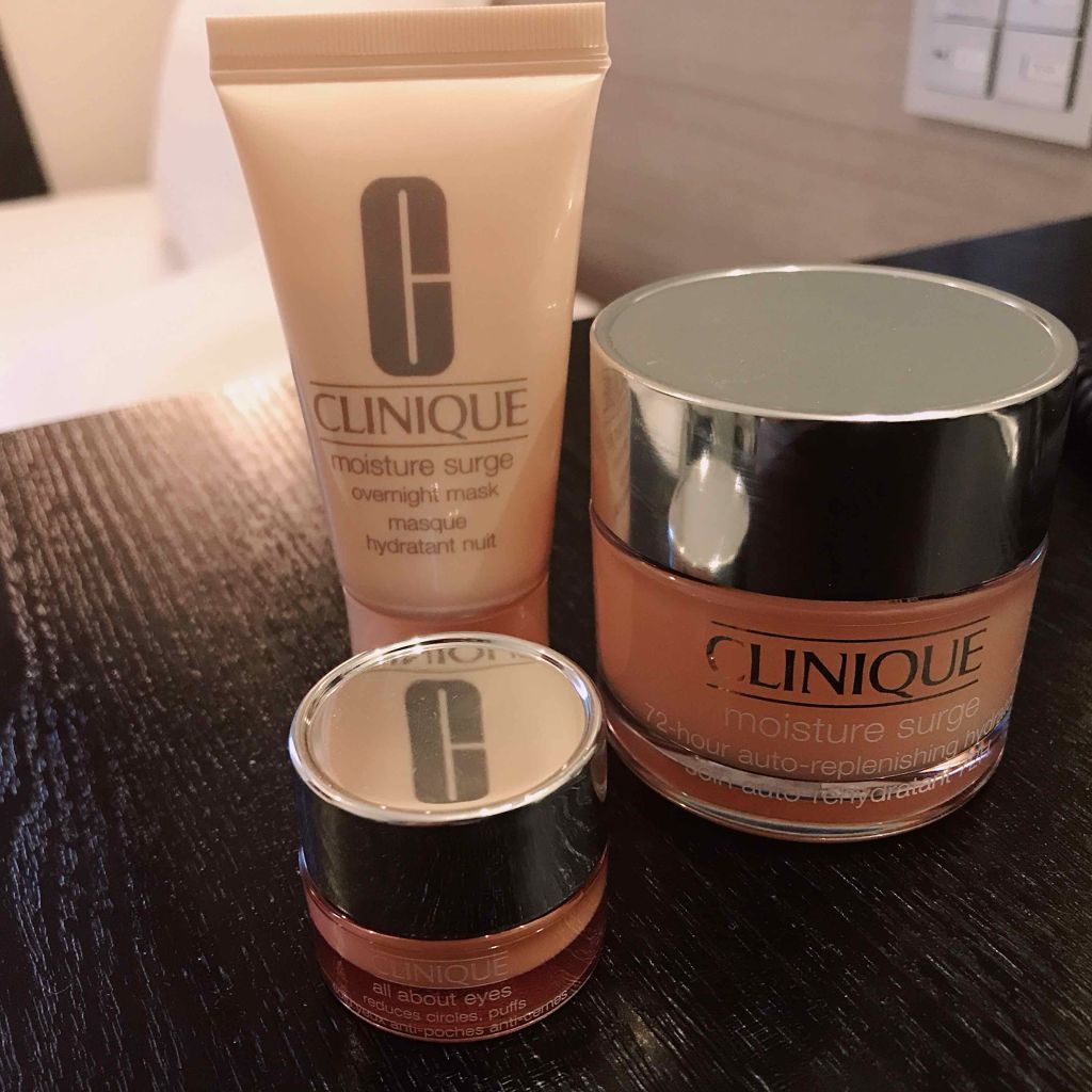 モイスチャー サージ オーバー ナイト マスク/CLINIQUE/フェイスクリームを使ったクチコミ(1枚目)