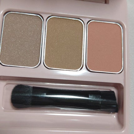 フーミー アイブロウパウダー r.b ロゼブラウン/WHOMEE/パウダーアイブロウを使ったクチコミ(2枚目)