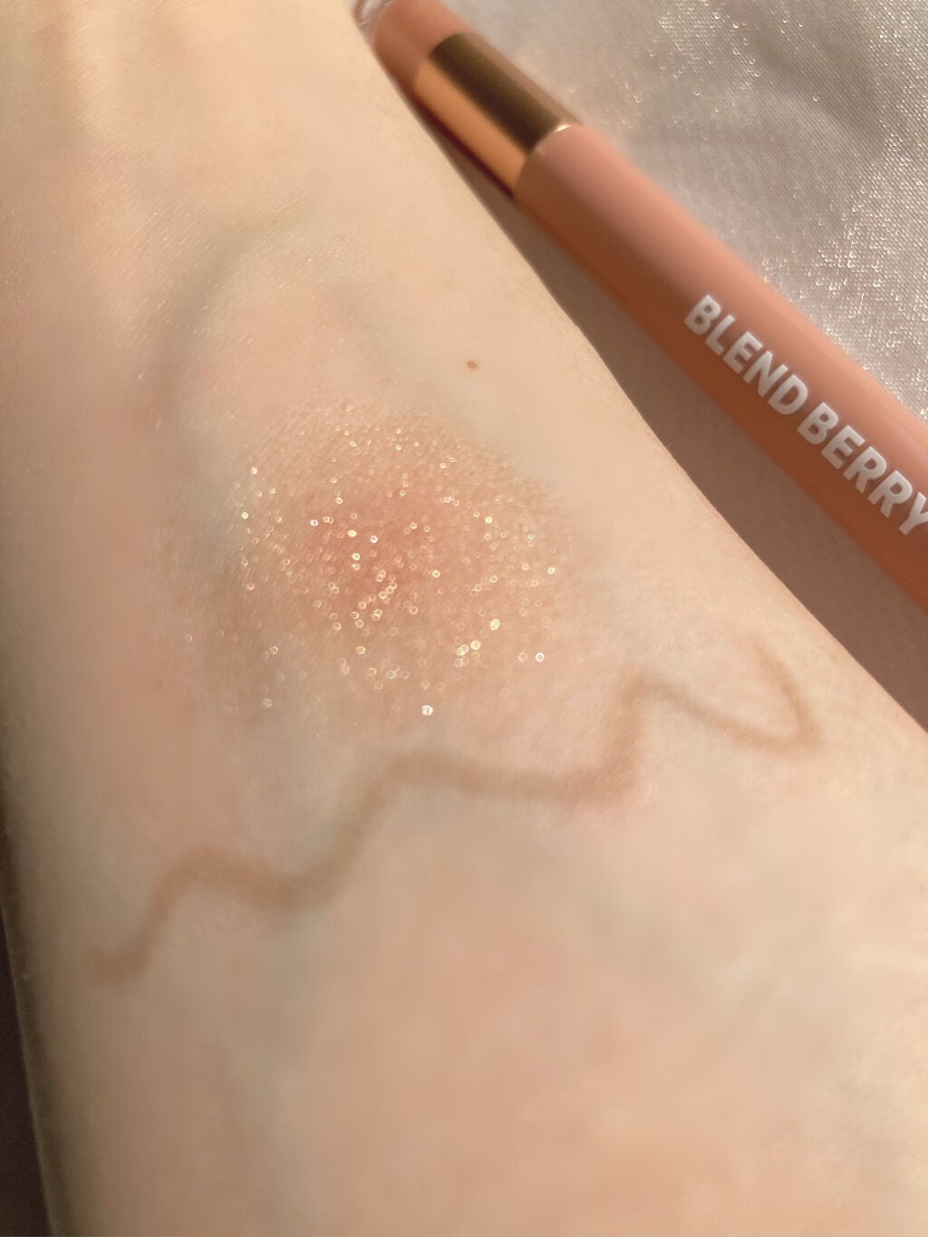 スパークルクリエイター /BLEND BERRY/ジェルアイライナーを使ったクチコミ(4枚目)