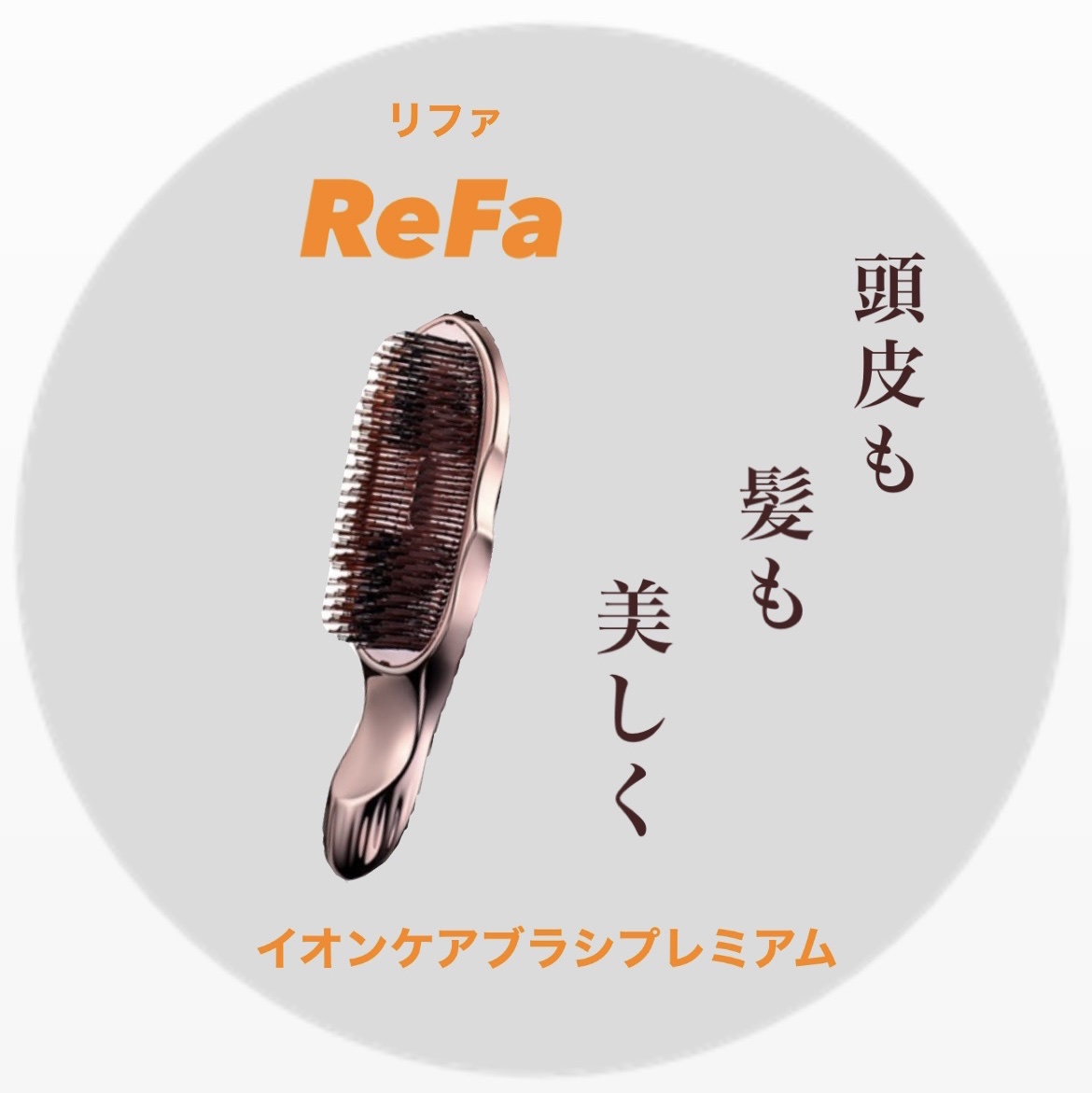 イオンケアブラシプレミアム/ReFa/スカルプブラシを使ったクチコミ（1枚目）