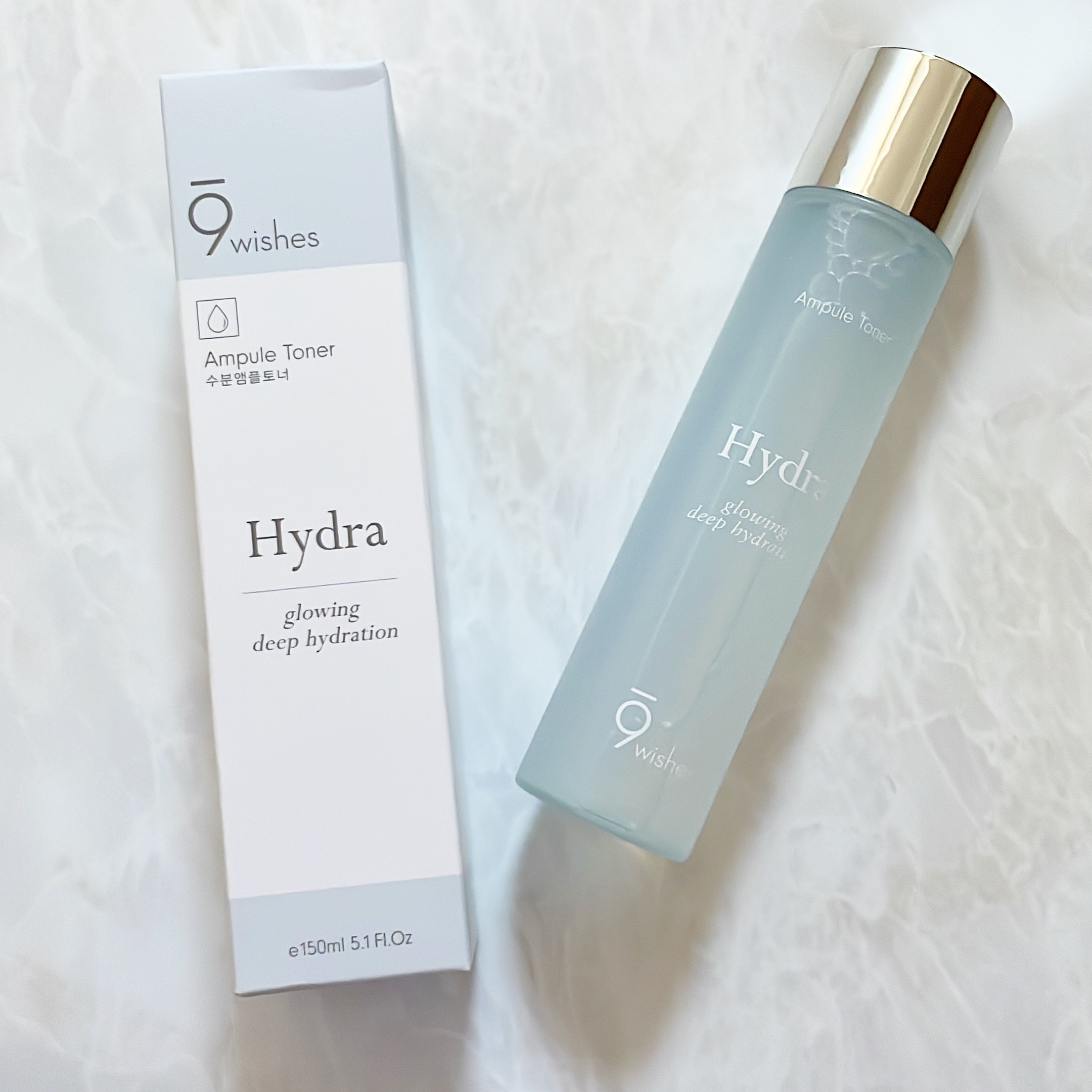 ハイドラアンプルトナー/9Wishes/化粧水を使ったクチコミ（2枚目）