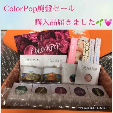 smi on LIPS 「💜ColorPop購入品💜こんばんは🐒🌱今日はカラポのLAST..」（1枚目）