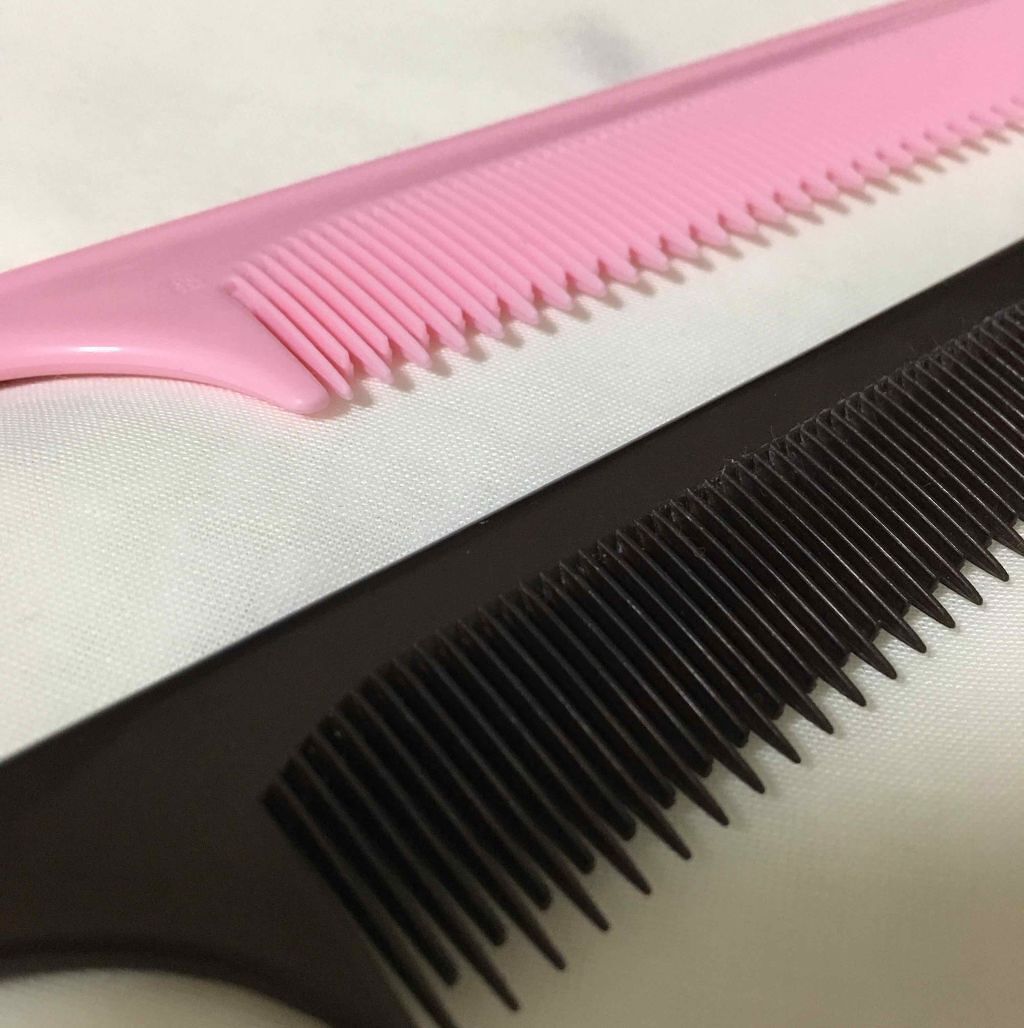 逆毛&セットコーム/DAISO/ヘアコームを使ったクチコミ(2枚目)
