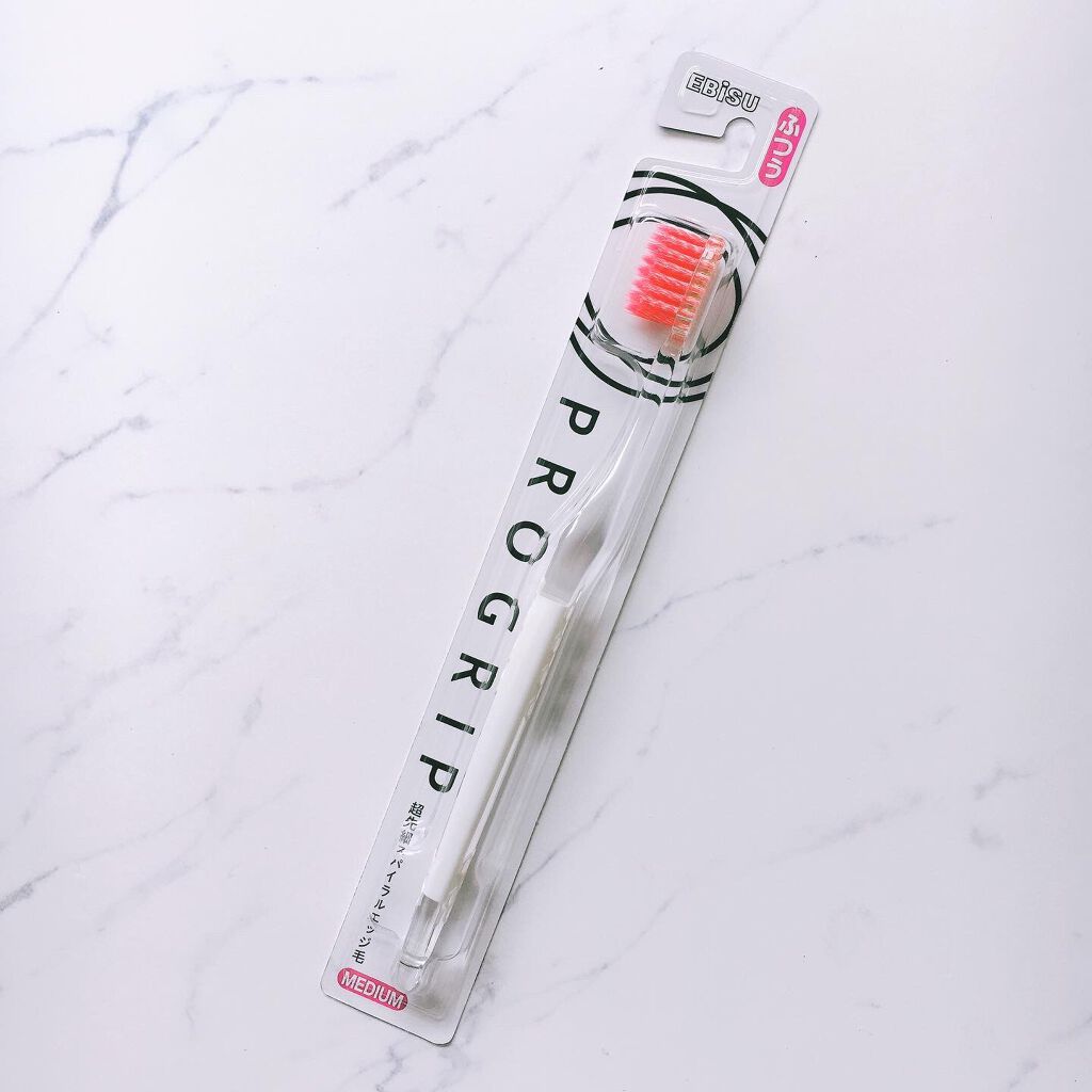 プログリップハブラシ typeⅠ/エビス/歯ブラシを使ったクチコミ(1枚目)