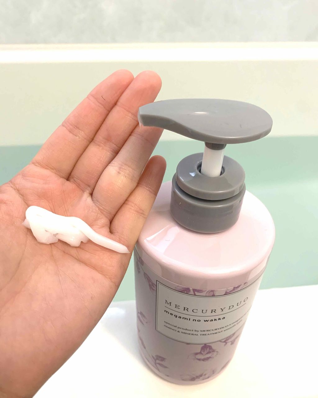 MERCURYDUO シャンプー【スムース】・トリートメント【スムース】/R&/市販シャンプーを使ったクチコミ(3枚目)