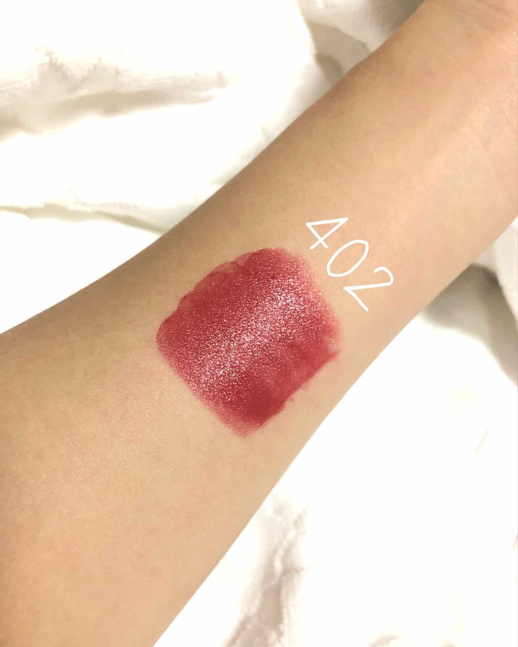 ラスティング リップカラーN/CEZANNE/口紅を使ったクチコミ（3枚目）