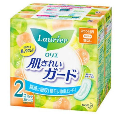 毎月少量なのに激痛な生理と戦ってるさいねこです✋

今日は、当時「なかよし」←(みなさんわかります？笑)の、裏表紙に載っていて買ったロリエの「肌きれいガード」です。

これは、結構厚みがある感じがします