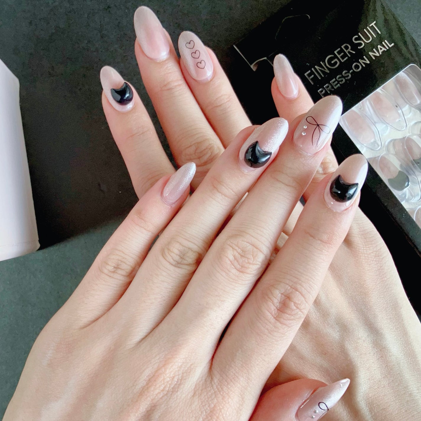 ネイルチップ(シールタイプ)/FINGER SUIT/ネイルチップ・パーツを使ったクチコミ(4枚目)