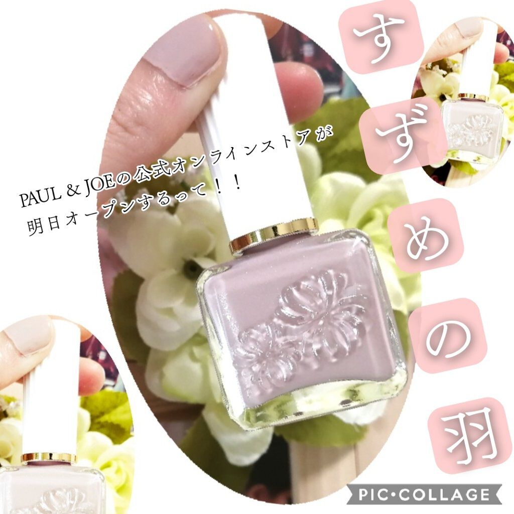 ネイルカラー 13 すずめの羽/PAUL & JOE BEAUTE/マニキュアを使ったクチコミ（1枚目）