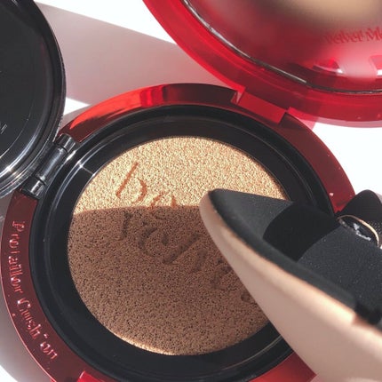 プロテーラービーベルベットカバークッション/espoir/クッションファンデーションを使ったクチコミ(5枚目)