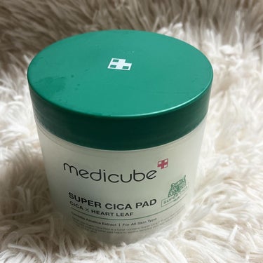 MEDICUBE スーパーシカパッドのクチコミ「メデキューブのスーパーシカバッド🌿 
medicube super cica pad

@me.....」（1枚目）