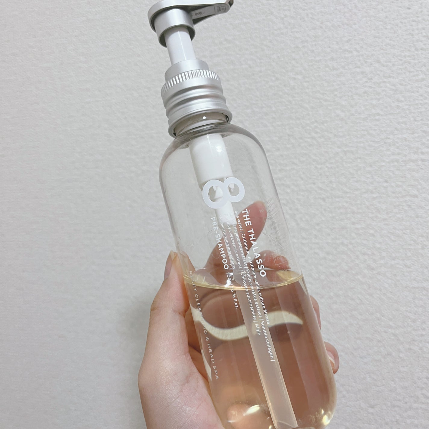 エイトザタラソ リセットクレンジング&ヘッドスパ 美容液プレシャンプー/エイトザタラソ/シャンプー・コンディショナーを使ったクチコミ(1枚目)