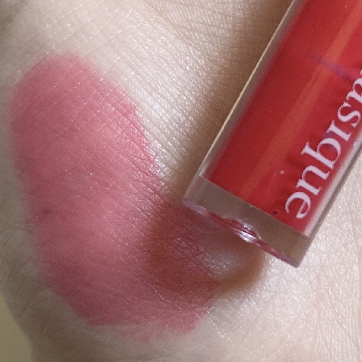 ジューシーデュイティント 07 チェリーソーダ/dasique/リップティントを使ったクチコミ（3枚目）