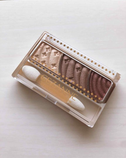 トーンアップアイシャドウ/CEZANNE/アイシャドウパレットを使ったクチコミ(1枚目)