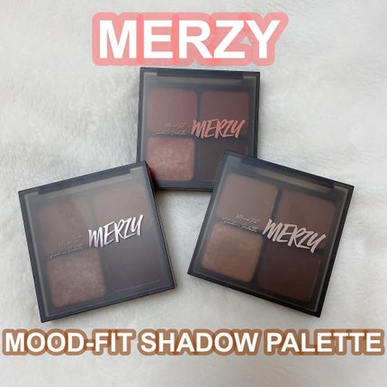 ムードフィットシャドウパレット/MERZY/アイシャドウパレットを使ったクチコミ(1枚目)