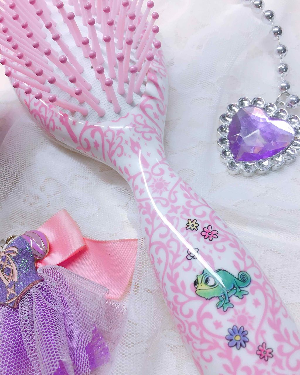 試してみた ディズニー ラプンツェル ヘアブラシ 東京ディズニーリゾート Lips