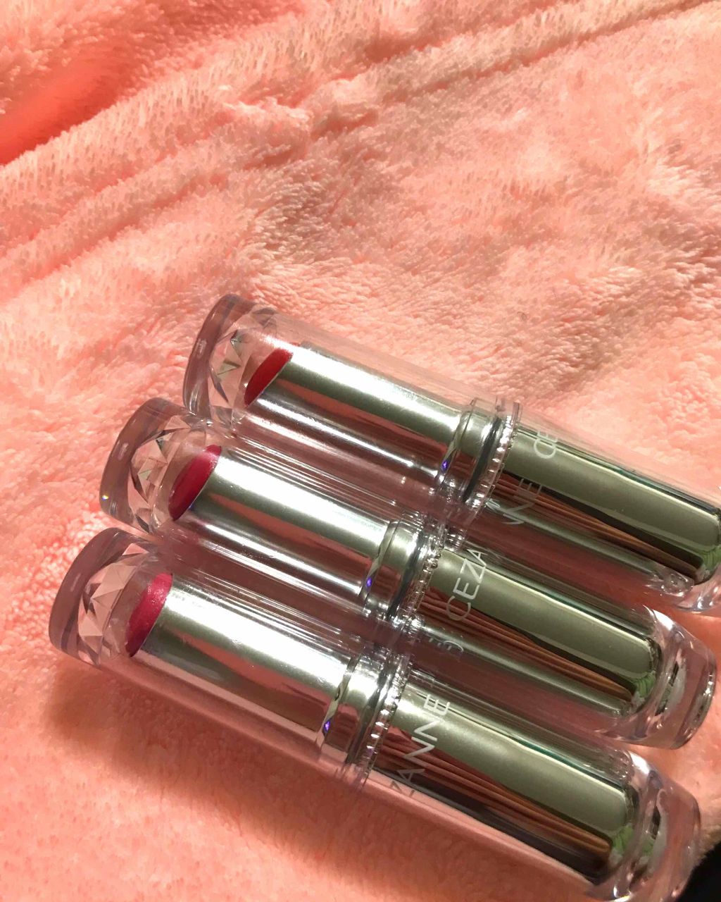 ラスティンググロスリップ/CEZANNE/口紅を使ったクチコミ(1枚目)