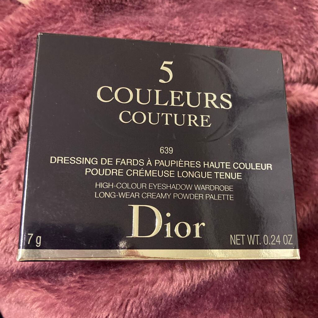 【旧】サンク クルール クチュール/Dior/アイシャドウパレットを使ったクチコミ(1枚目)