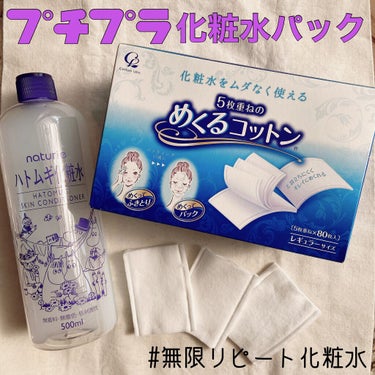 ハトムギ化粧水(ナチュリエ スキンコンディショナー R )/ナチュリエ/化粧水を使ったクチコミ（1枚目）