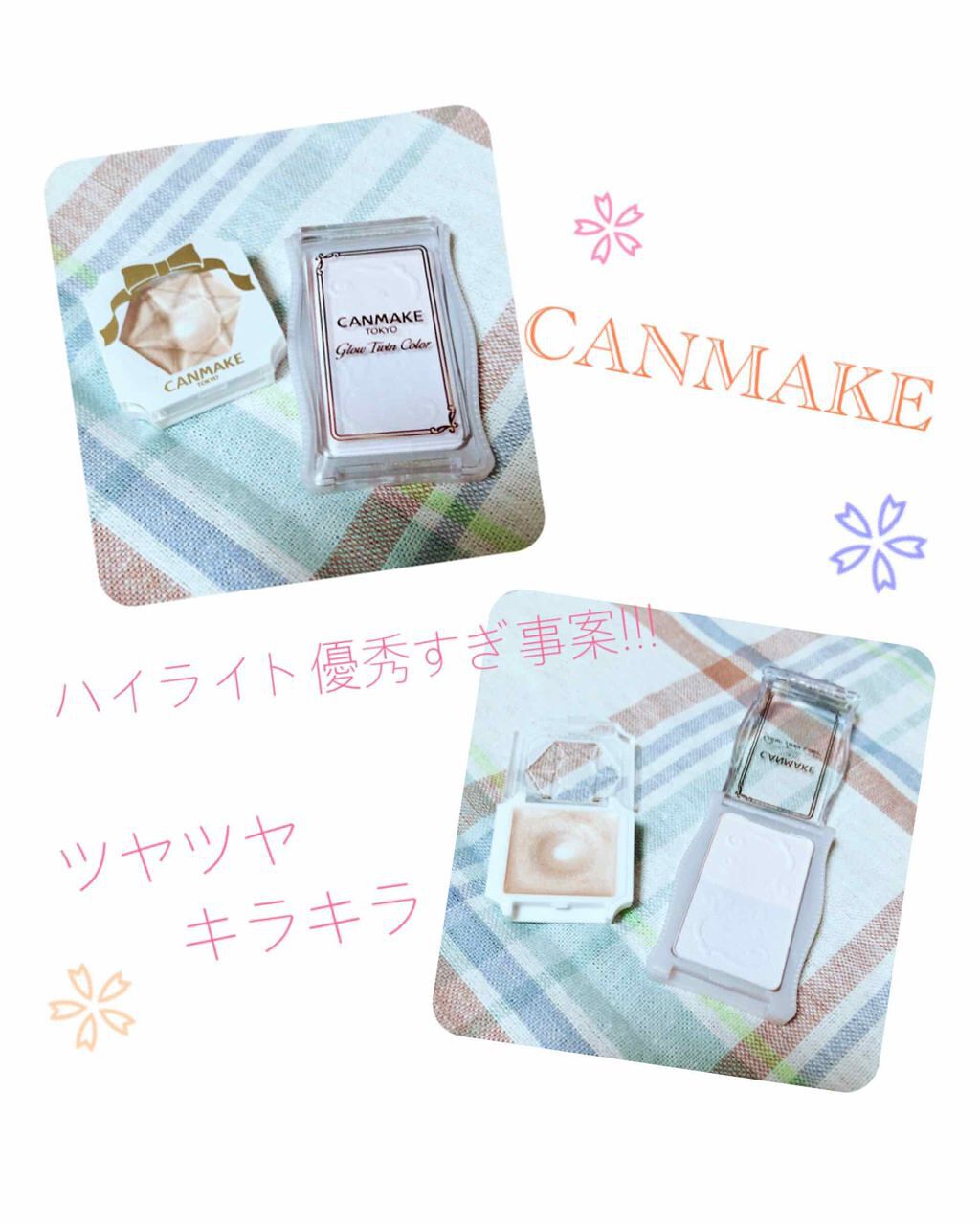 グロウツインカラー/キャンメイク/アイシャドウパレットを使ったクチコミ（1枚目）