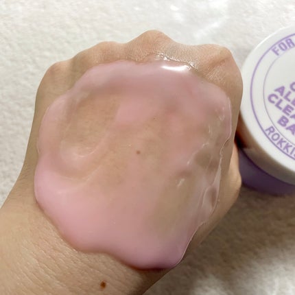 ワンステップオールインワンクレンジングバーム/Rokkiss/クレンジングバームを使ったクチコミ(4枚目)