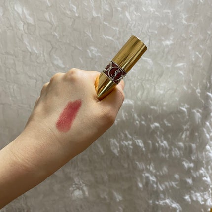 ルージュ ヴォリュプテ シャイン/YVES SAINT LAURENT BEAUTE/口紅を使ったクチコミ(2枚目)