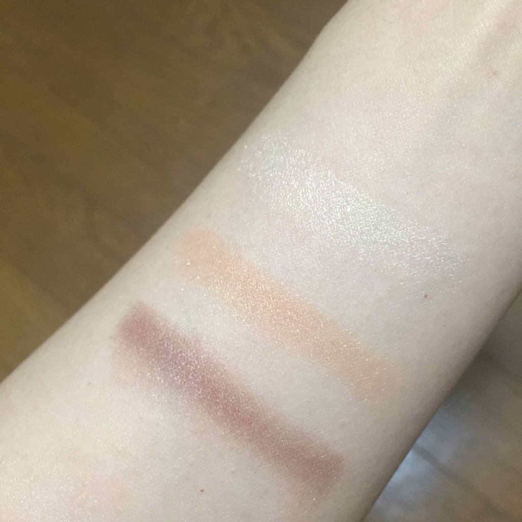 トーンアップアイシャドウ/CEZANNE/アイシャドウパレットを使ったクチコミ（2枚目）