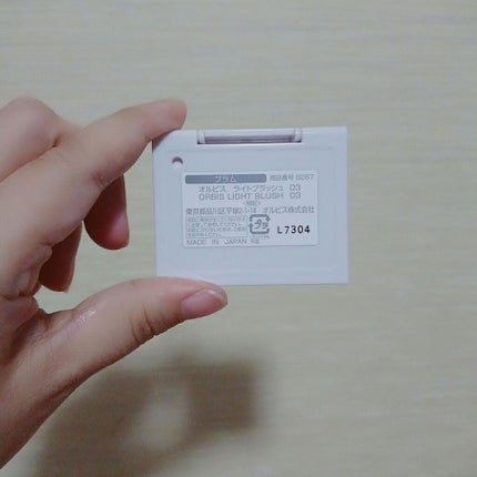 ライトブラッシュ/オルビス/パウダーチークを使ったクチコミ(3枚目)