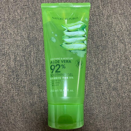 スーディング&モイスチャー アロエベラ92% スーディンジェル チューブ/ネイチャーリパブリック/ボディローションを使ったクチコミ(2枚目)