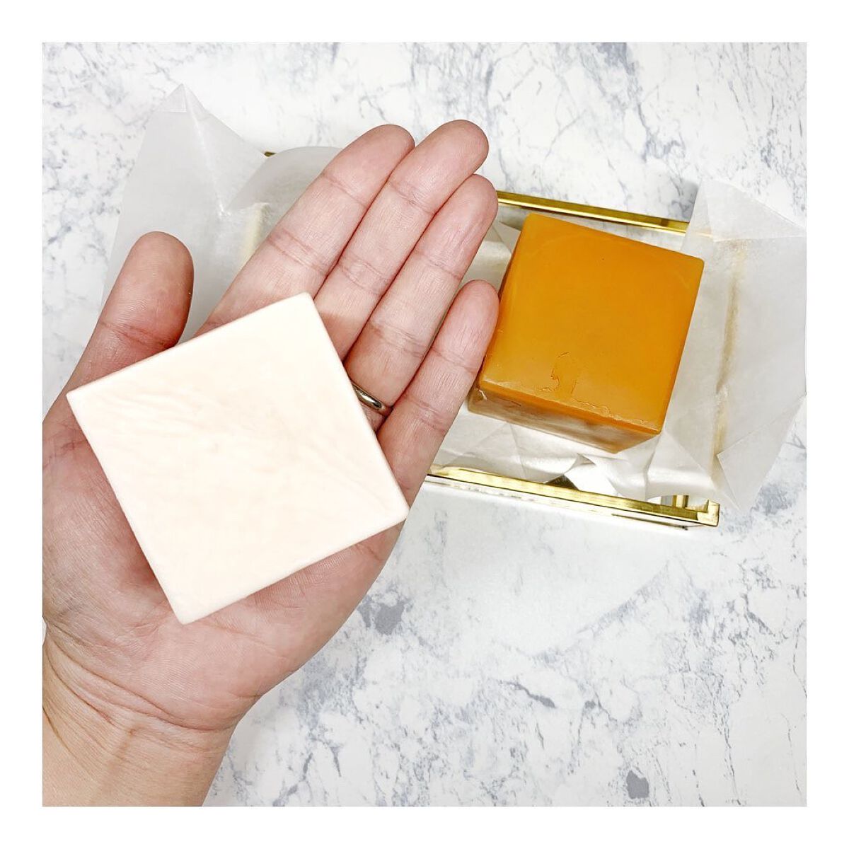 CUBEコンディショナー MOIST –milky leafの⾹り/Naturas Psychos Product/コンディショナー単品を使ったクチコミ(3枚目)