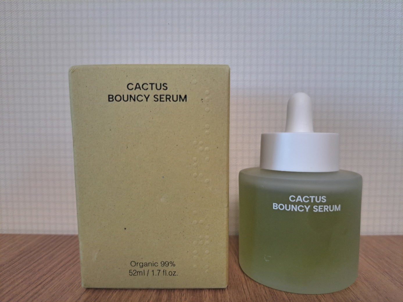 オーガニックサボテンインナースキンモイスチャーバウンシーセラム/WHAMISA/美容液を使ったクチコミ(1枚目)