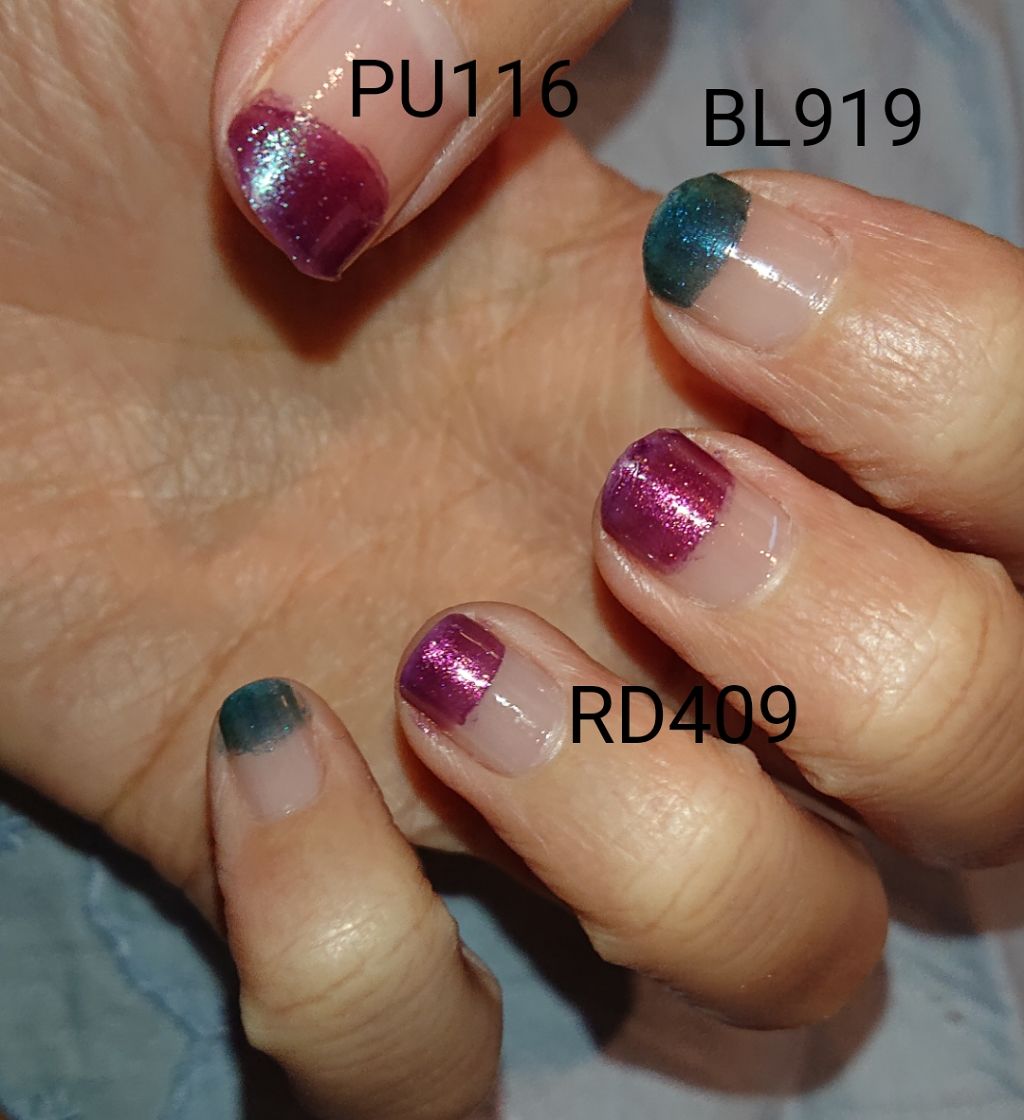 ネイルホリック Galactic color/ネイルホリック/マニキュアを使ったクチコミ(2枚目)