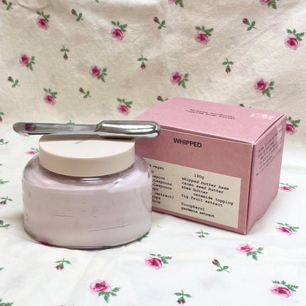 ホイップドムファバターヴィーガントッピングボディバター/WHIPPED/ボディクリームを使ったクチコミ(1枚目)