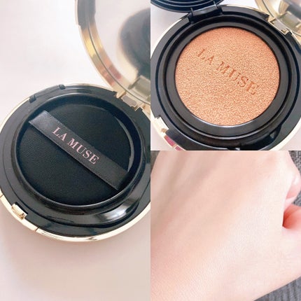 CORRECT CARE COMPLETE CC CUSHION/ラミューズ/クッションファンデーションを使ったクチコミ(3枚目)