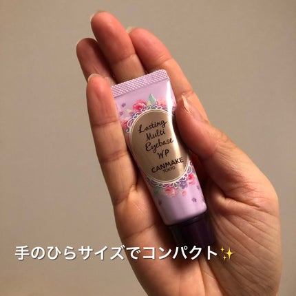 ラスティングマルチアイベース WP/キャンメイク/アイシャドウベースを使ったクチコミ(2枚目)