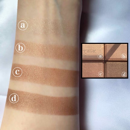 スキニーリッチシャドウ/excel/アイシャドウパレットを使ったクチコミ(2枚目)