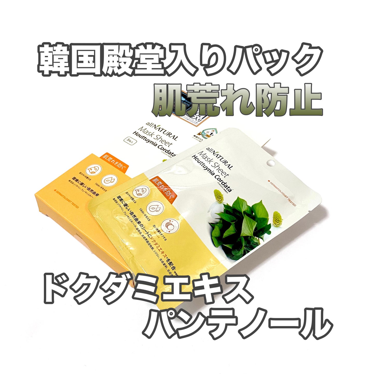 オールナチュラル マスクパックDK/allNATURAL/シートマスク・パックを使ったクチコミ(1枚目)