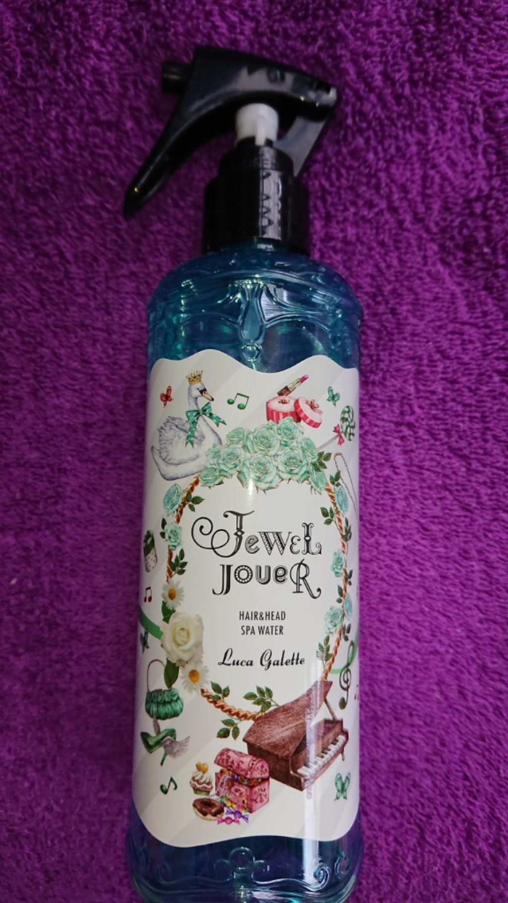 H&Hスパウォーター ルカガレット/ジュエルジュエラ/ヘアミストを使ったクチコミ（1枚目）