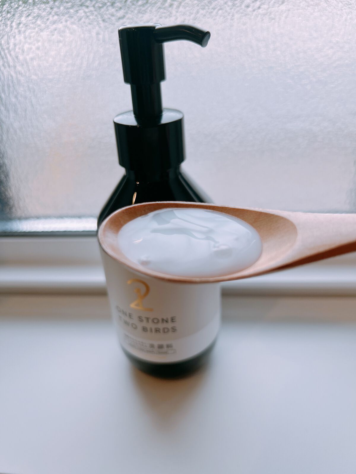 洗顔だけじゃない+パックもできる洗顔料 ホワイトプレミアム/ONE STONE TWO BIRDS/その他洗顔料を使ったクチコミ(3枚目)