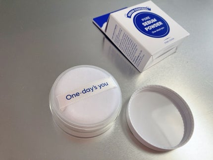 ポアセバムパウダー/One-day's you/ルースパウダーを使ったクチコミ(2枚目)