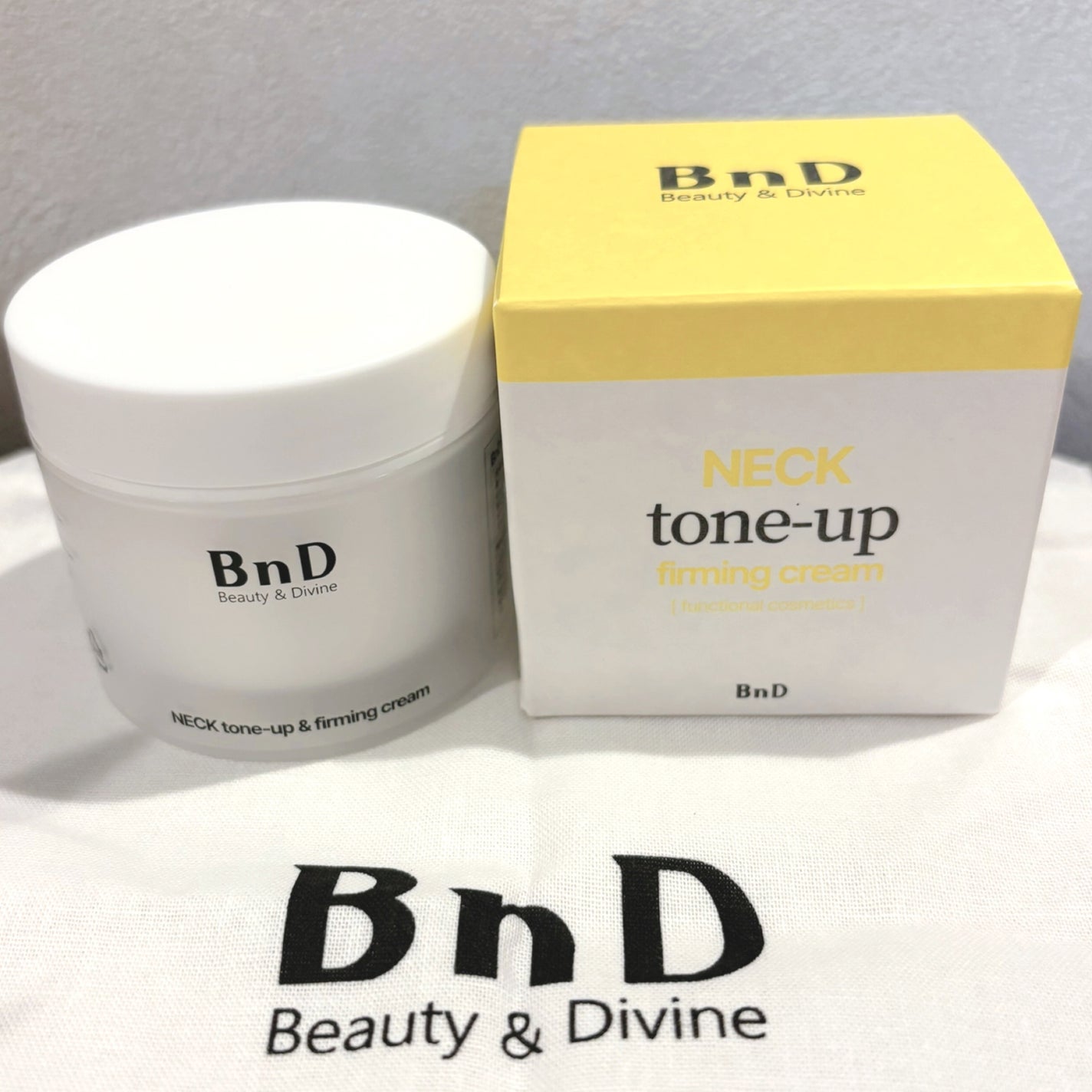 BnD ネックアイロン トーンアップ クリーム/BnD/ネック・デコルテケアを使ったクチコミ(4枚目)